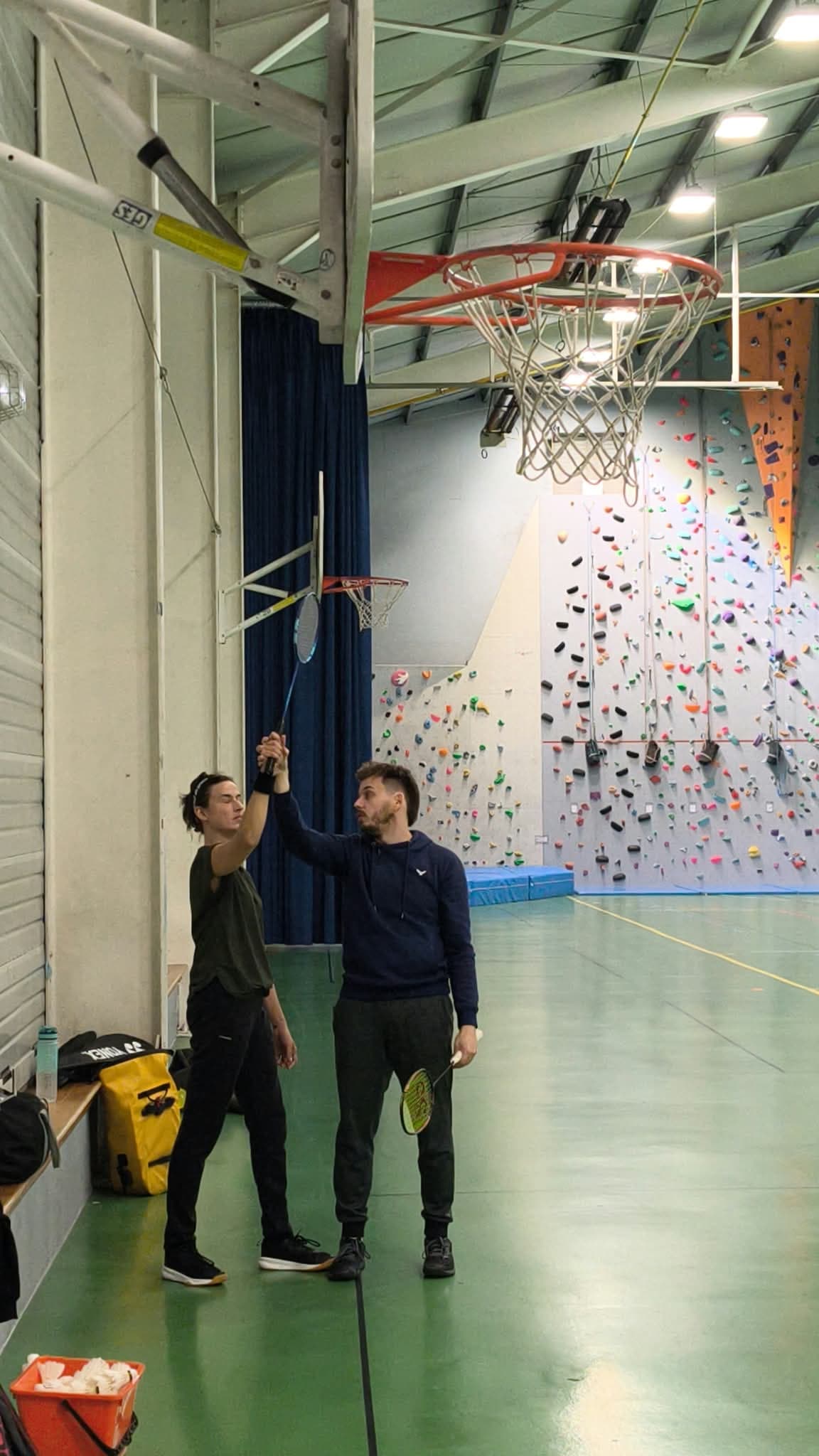 Premier entraînement pour nos loisirs !